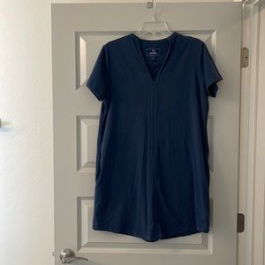 Lauren James Navy Dress with Pockets
